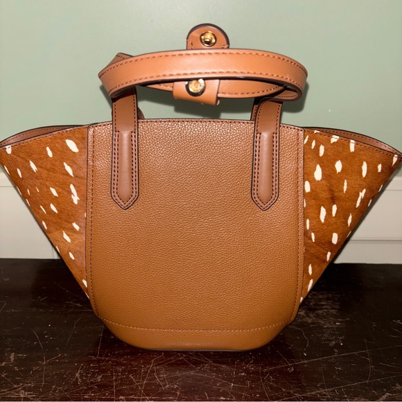 Michael Kors Portia Small Brown Tote - Picture 2 of 9